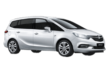 Van Hire Norwich - Vauxhall Zafira 7-Seater - Minibus hire Norwich